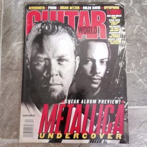Guitar World Metallica Undercover Dec. 1998 Vol. 18 No. 12 Vintage Magazine Mint